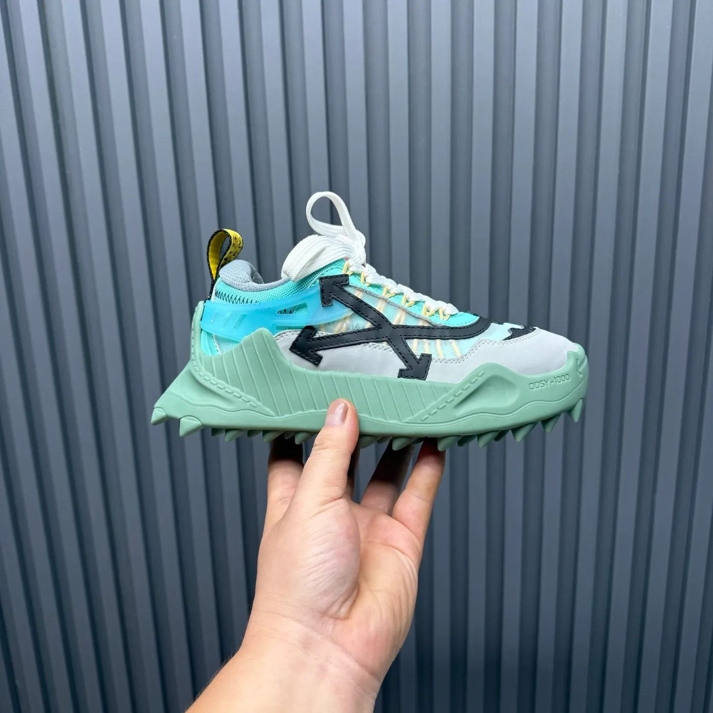 💰¥660 Trendy brand OFF WHITE classic popular style, combination outsole, official website original version 1:1 development top replica, ️Selected imported high mercerized frosted cowhide stitching breathable mesh ✔️Breathable lining, breathable and comfortable, simple and personalized design, official website rubber outsole, code number: ⚡️Couple style ⚡️35-40 women's model, 39-46 men's model (46 customized)